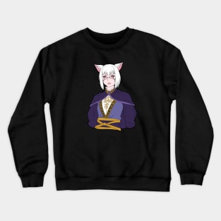 Cat Secretary Crewneck Sweatshirt